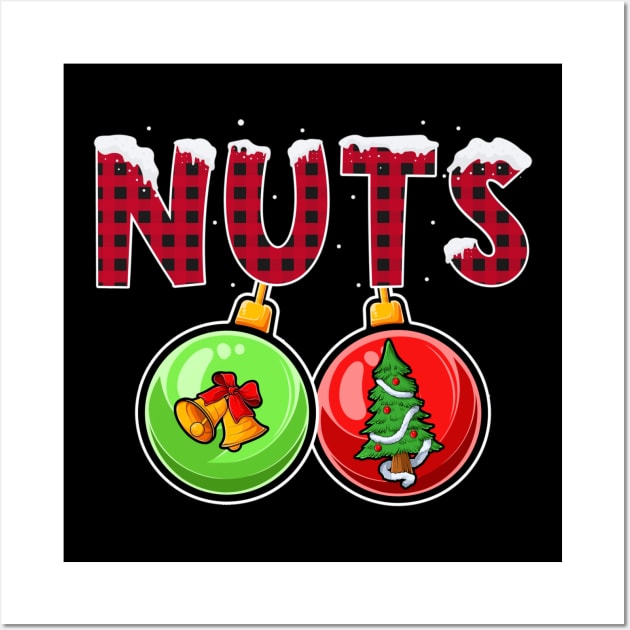 Chest Nuts Christmas Matching Couple Chestnuts Wall Art by fenektuserslda